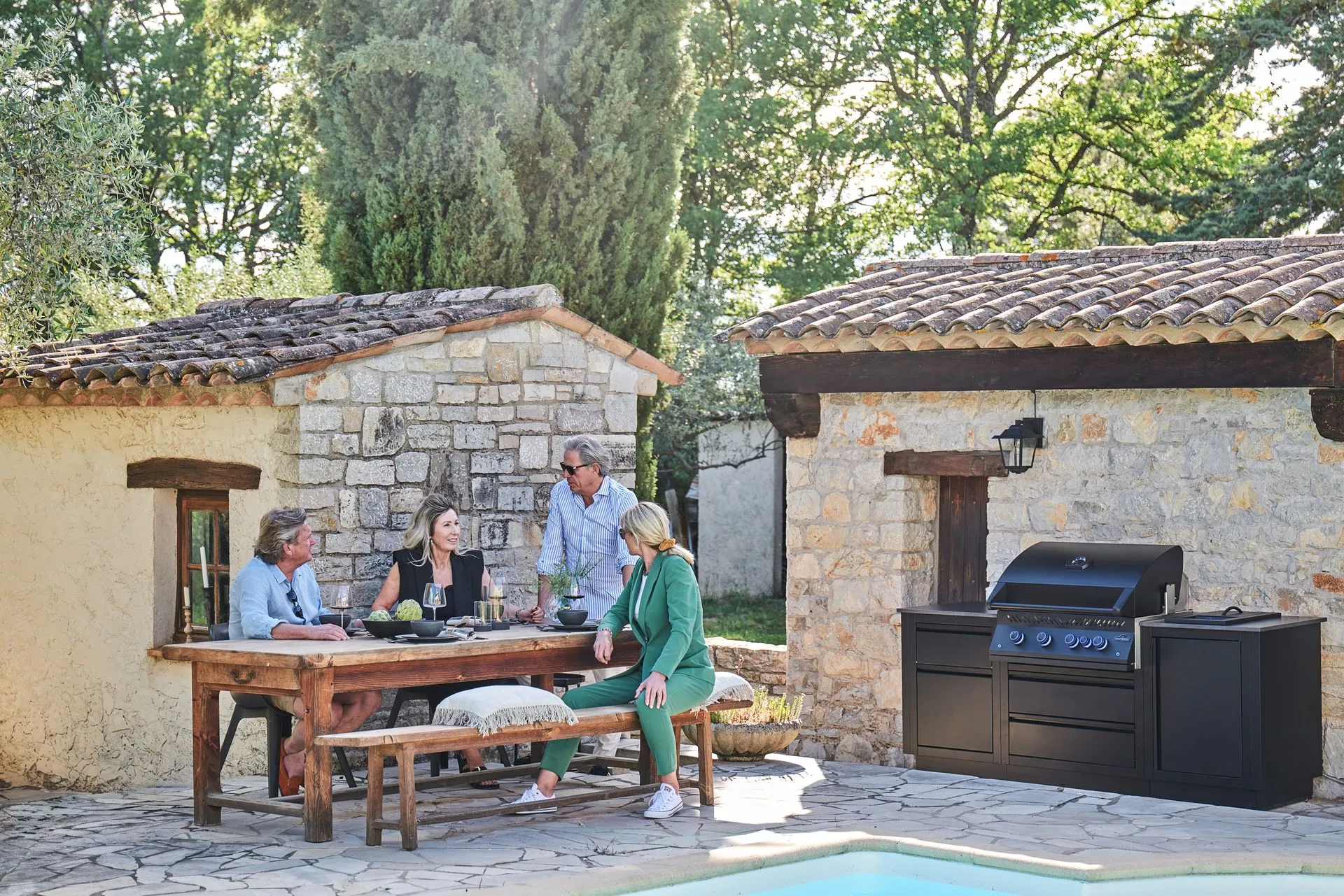 L'équipe de L'Art du Grill en magasin